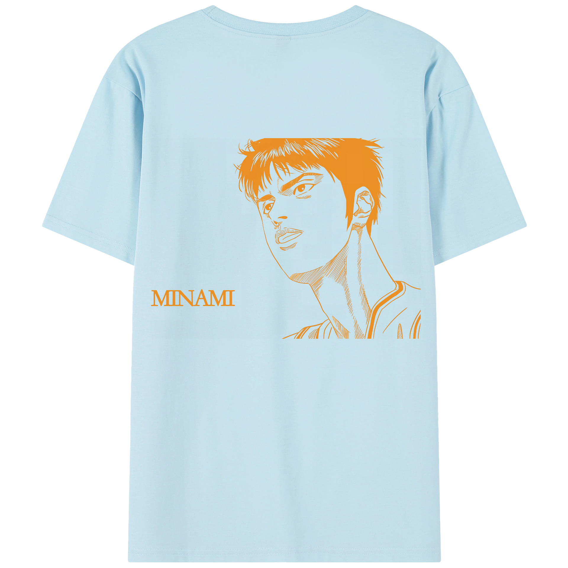 SLAM DUNK／スラムダンク 綿100％半袖Tシャツ（背面プリント）